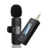 Безжичен микрофон K35, за телефон, караоке, предавател, приемник, JACK 3,5mm