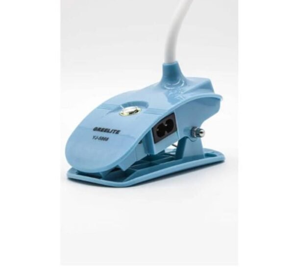 Настолна LED лампа YJ-5868, акумулаторна батерия, щипка