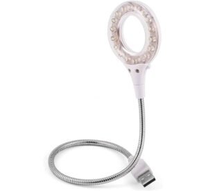 Лампа за лаптоп JF-18, LED, USB, 5VDC, 1,5W, 405mm