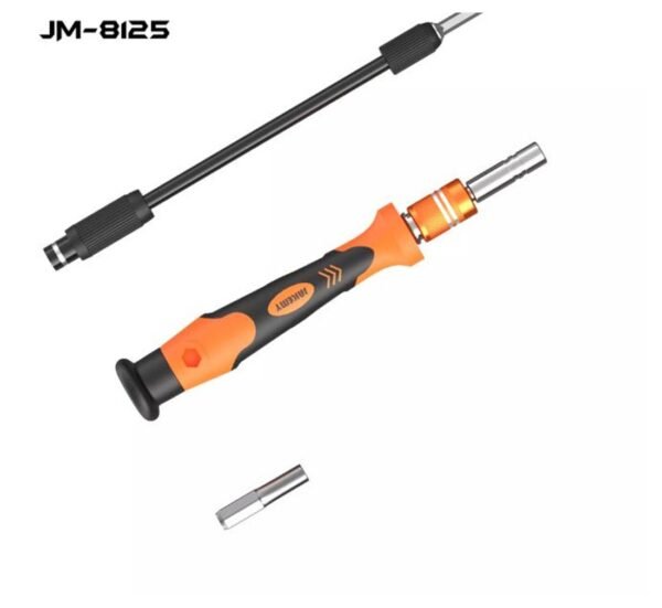 07732-B Отвертка с накрайници JM-8125, комплект аз дома, 54бр