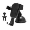 Универсална 2в1 поставка 021B-K3, стойка, за кола, телефон, вакуум, въздуховод