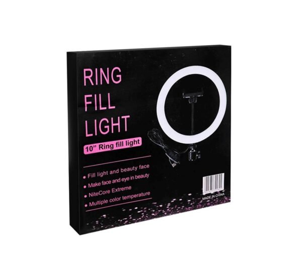 LED ринг с осветление, поставка, стойка M26, 260mm, 20W