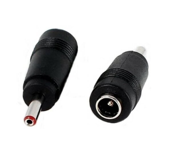 Букса захранваща, преходна, 5,5x2,1mm(ж), 3,5x1.35(м)