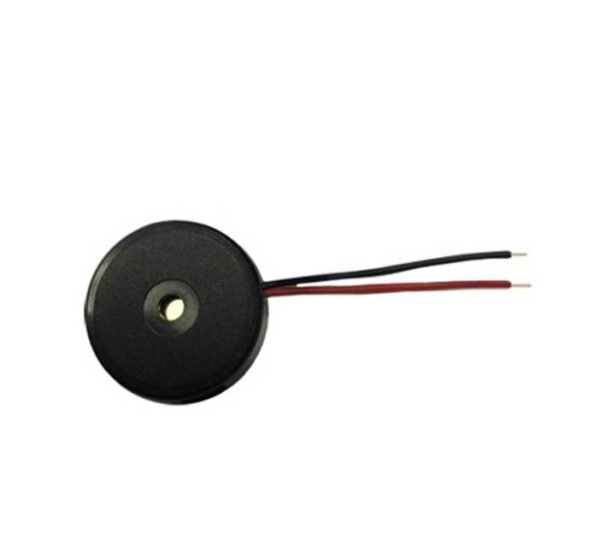 Пиезо зумер, без генератор, еднотоналнен, 12VDC, Ф14mm