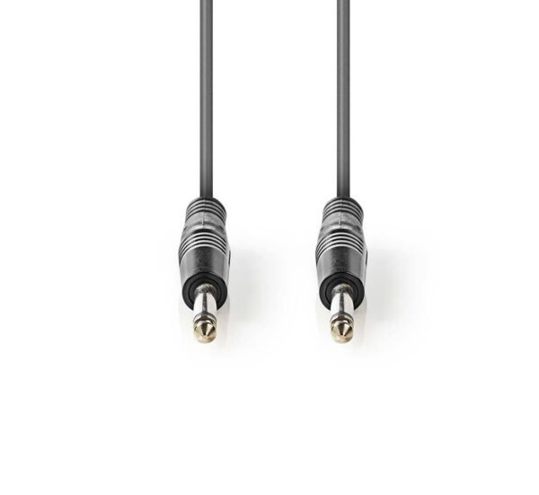 23360-B Кабел Nedis за китара, синтезатор, професионален, MONO, 6,3mm JACK(м), 5m