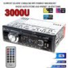 Автомобилен радио MP3 плеър 3000U-BT, AUX, FM, SD, USB, BLT, 4x50W, 12V