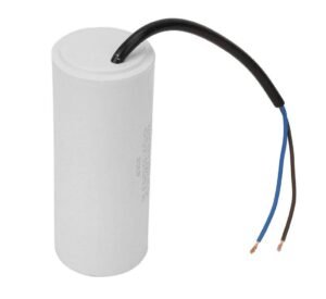 Работен кондензатор Ecofill, 450VAC, 1,5uF, кабел, Ф25x55mm