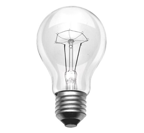 lampa-220v-e27 Лампа обикновена прозрачна с цокъл E27 220V 150W