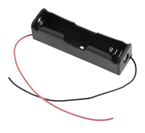 Държач, гнездо за батерия, изводи, пружина, 18650, 3,7VDC