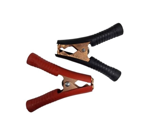 Щипка крокодил, за акумулатор, черен,червен, 90mm, 100A