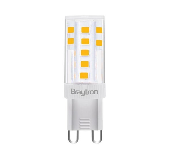 Лампа LED Braytron, клас G, цокъл G9, 220VAC, 5W, 6500K