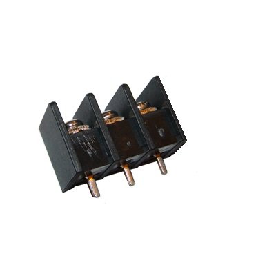 06933-B Лустер клема, платка, 20A, 300V, черна, 3pin, 3,3mm2