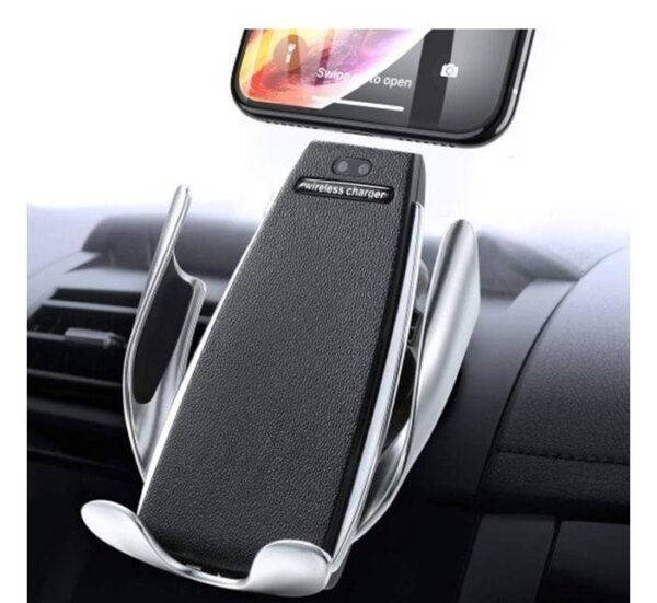 Универсална поставка S5, стойка за кола, безжично зареждане за телефон