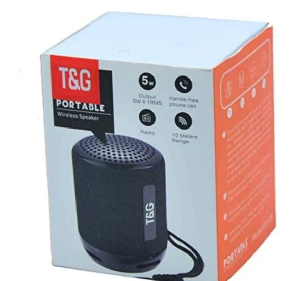 09300-D Преносима блутуут колонка TG-129, Li-ion батерия, MP3, USB, MMC, BLT, 5W