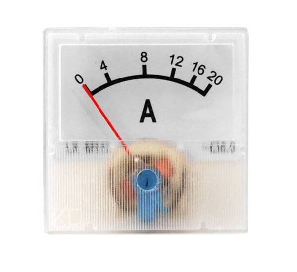 Амперметър 91C16, DC, директен, 20A, 40x40mm