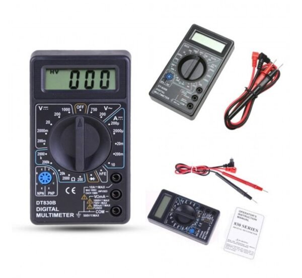 Мултицет DT-830B, VAC, VDC, ADC, OHM