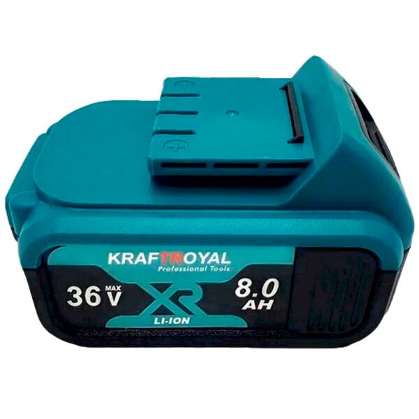 25299A Акумулаторна батерия Kraft Royal, презареждаема, 36VDC, 8Ah, Li-ion, син