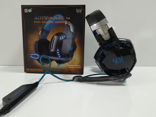 Геймърски слушалки Kotion Each G2000, с микрофон и LED светлини.