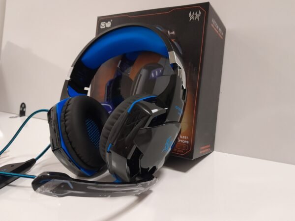 Геймърски слушалки Kotion Each G2000, с микрофон и LED светлини.
