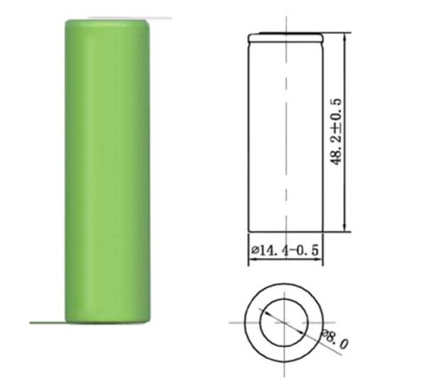 Акумулаторна батерия LAVA, пластини, 1,2V, 1000mAh, AA, R06, Ni-MH