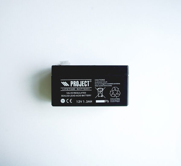 SONY DSC Акумулаторна, оловна батерия PROJECT, 12VDC, 1,3AH, 97х43х52mm