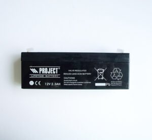 Акумулаторна, оловна батерия PROJECT, 12VDC, 2,3AH, 175х35х60mm