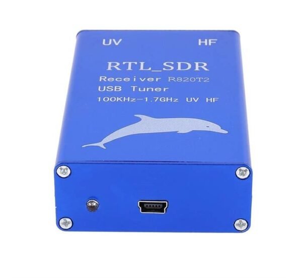 00165-C Радио приемник RTL/SDR с чипове RTL2832U+R820T2 100KHz-1,7GHz UV/HF