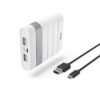 Power bank HAMA преносима акумулаторна батерия 10400mAh