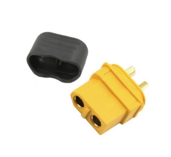 Букса комплект XT60H, PVC, 2-ка(м+ж), 30A, 500V