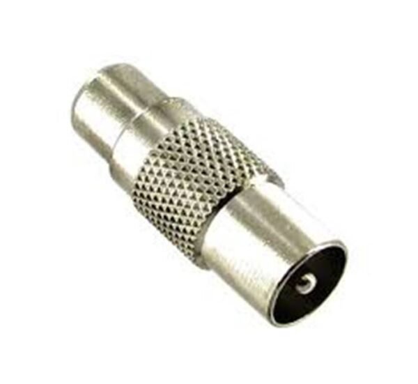 Букса преходна RCA(ж)/TV антена RF(м)