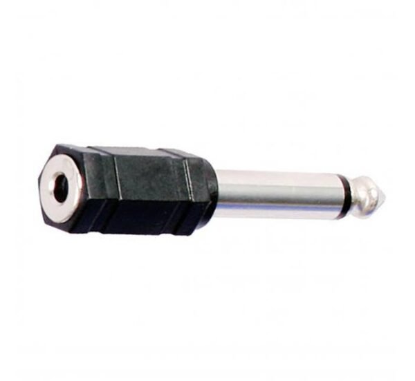 00714-A Букса преходна MONO 6,3mm JACK(м)/3,5mm JACK(ж)