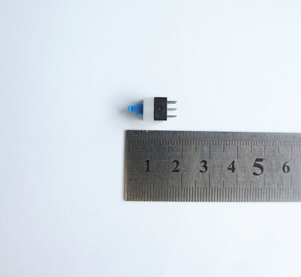 SONY DSC Малък ключ 6pin 13x8x8mm с 2 положения задържащ син 30V 0,1A H=5mm