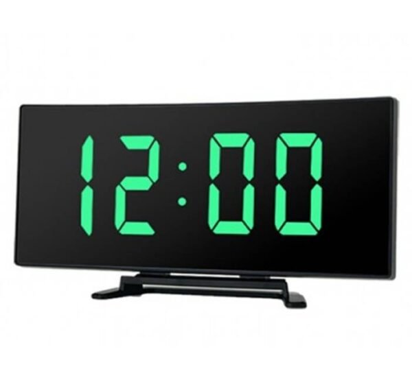 Настолен LED часовник DT-6507, огледален, календар, термометър, -10°C до 50°C