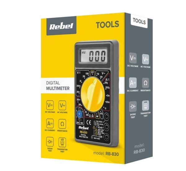 Мултицет RB-830, VAC, VDC, ADC, OHM