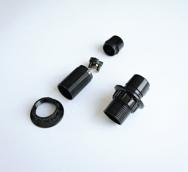 SONY DSC Българска фасунга висяща черна бакелитова с цокъл E14