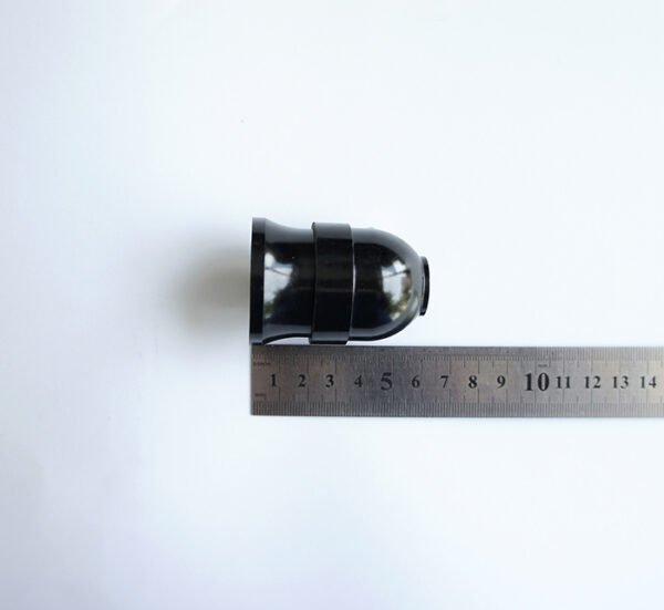 Българска фасунга, висяща, черна, бакелитова, цокъл E27