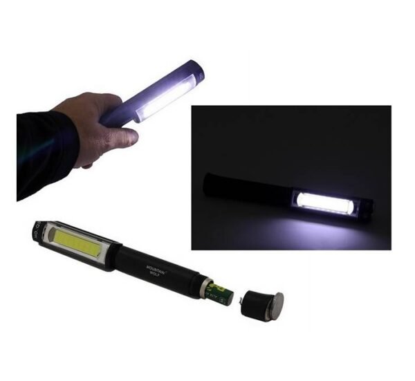 03093-B LED фенер с 3 режима и магнит 3xAA 1,5V 10W