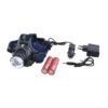 LED фенер за глава BAILONG, влагоустойчив, акумулаторни батериии, 2x18650, 10W