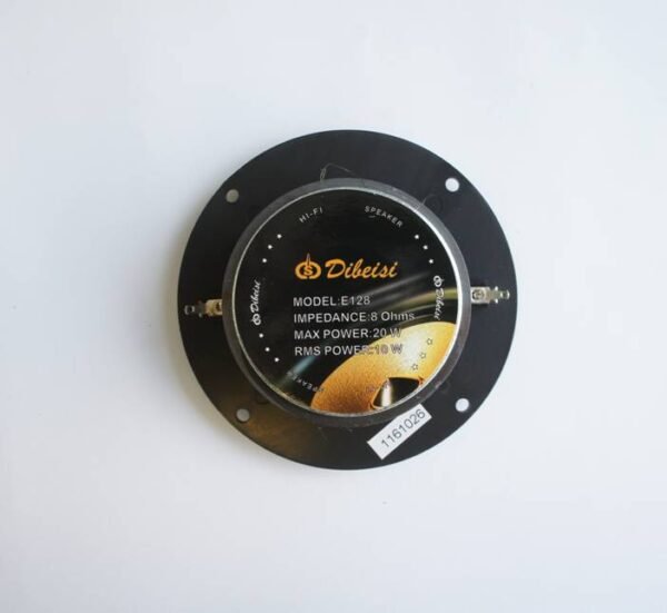 04827-B Високочестотен говорител E128, динамичен, пищялка, 20W, 8Ohm, Ф103mm