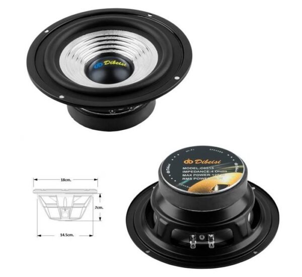 Говорител нискочестотен басов C6515 125W 8Ohm 6,5"