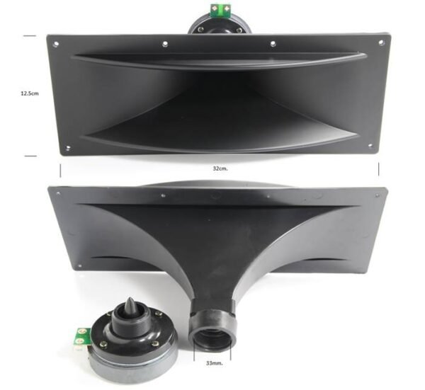 04900-A Високочестотен говорител F18, динамичен, пищялка, 30W, 8Ohm, 320x125mm