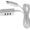 Разклонител USB HUB, 3xUSB, 1,2m, 2,4A