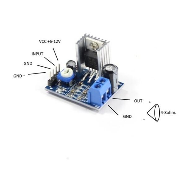 Платка кит за MONO усилвател 18W TDA2030