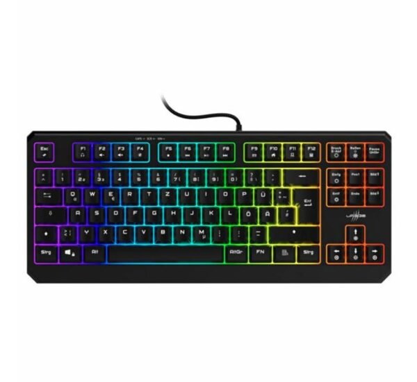 Геймърска клавиатура uRAGE EXODUS 220, светеща, RGB, USB, 1,3m