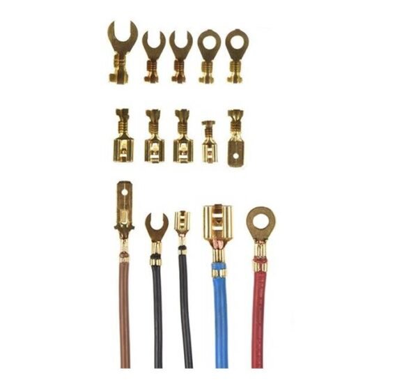 Клещи кербовачни WX-6GB, кримпващи, неизолирани, кабелни обувки, 0,5-6mm2