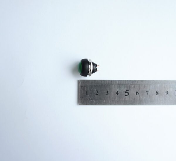 Бутон, незадържащ, НО, 250VAC ,1A, Ф12mm