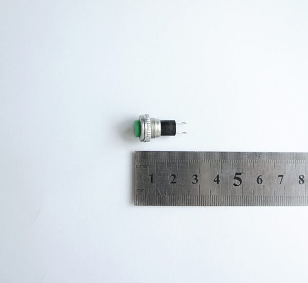 Бутон незадържащ НО 250V 0,5A Ф10mm