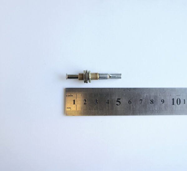 SONY DSC Автомобилен бутон за аларми, незадържащ, НЗ, метален, 12V, 20A, Ф6mm