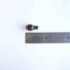 05793-B Бутон с 2 положения задържащ червен кръгъл 250V 1A Ф10mm
