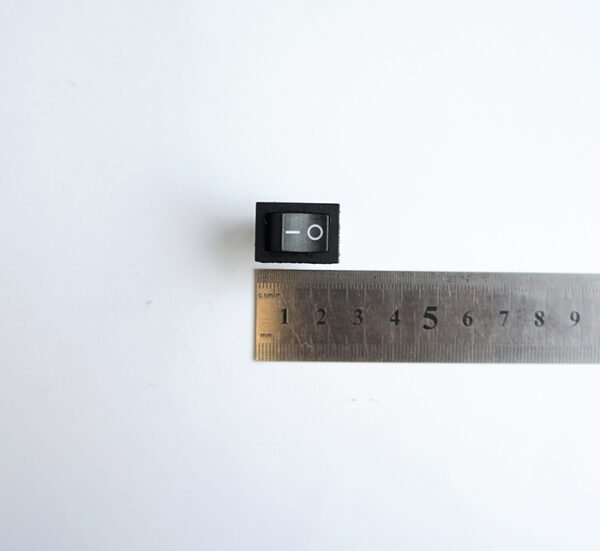 SONY DSC Ключ RS601, 2pin, 2 положения, черен, 250VAC, 10A, 19x13mm